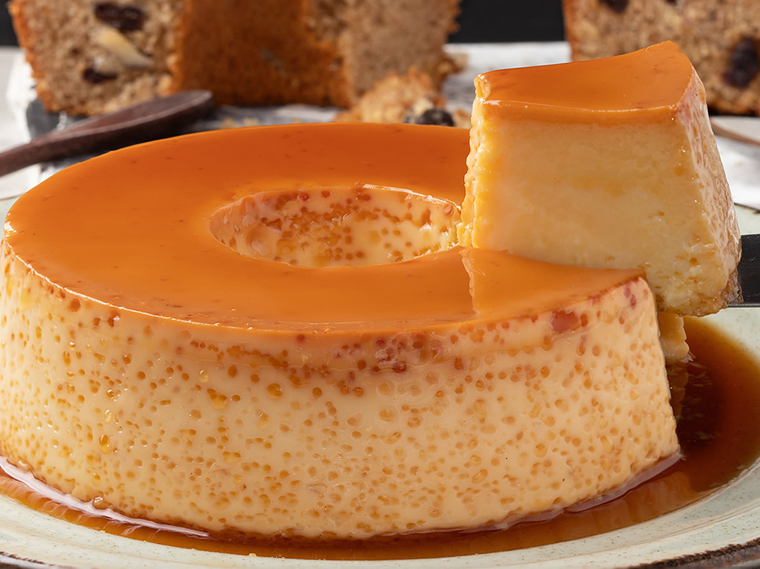 Pudim de Leite Leevinho – Fácil de fazer e rende 12 pedaços